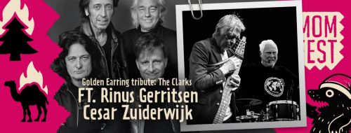 Clarks featuring Rinus Gerritsen and Cesar Zuiderwijk at Momfest 2026